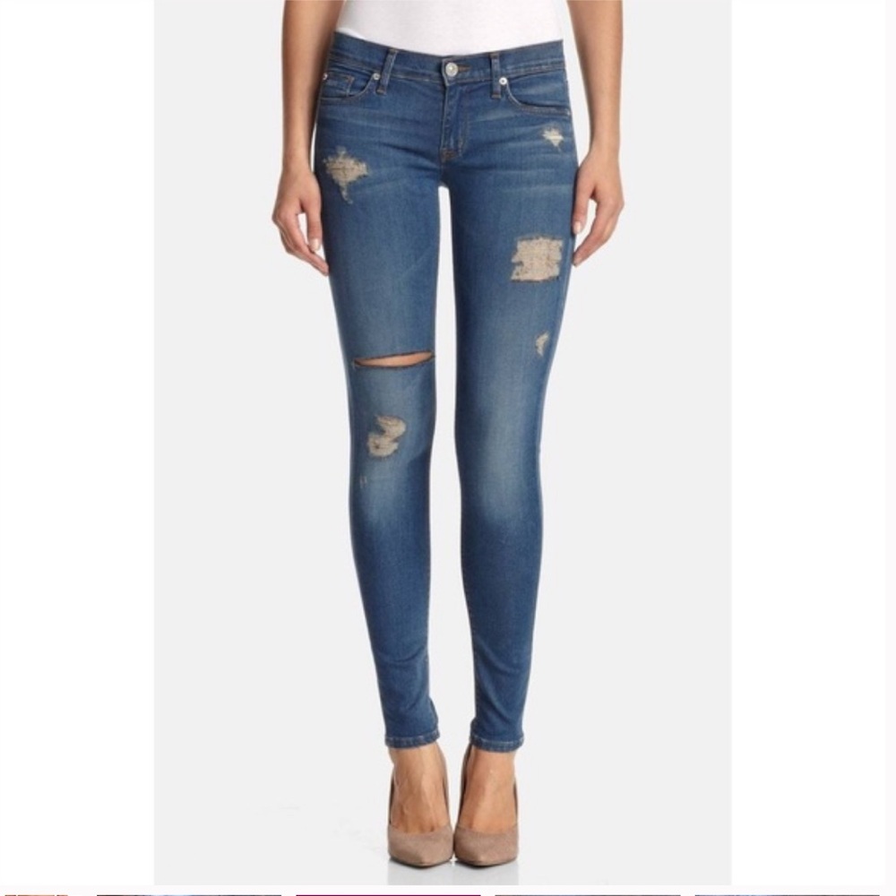 Hudson Krista Low-Rise Super Skinny Jean